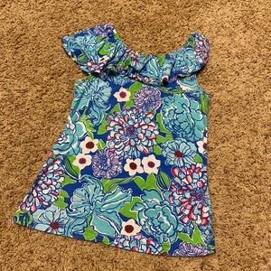 Lilly Pulitzer Ruffle Tank. Size Medium.